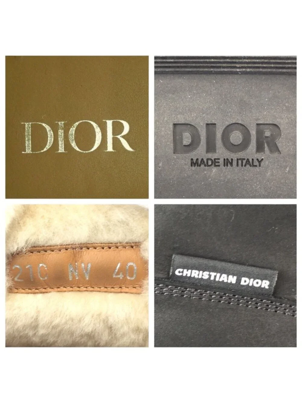 Dior Explorer 40 Black Silver Leather Boots Ankle